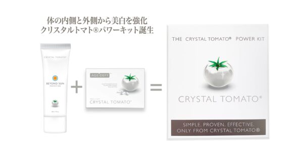 クリスタルトマト®パワーキット（サプリ＋日焼け止め）